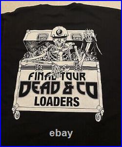 Very Rare Dead & Company Summer 2023 Final Tour Crew Shirt Size Large
