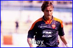 Very Rare Diadora Original Totti #10 AS Roma 1997/98 Third Long Sleeve Large