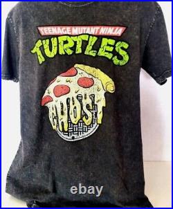 Very Rare! Ghost Lifestyle Tmnt T-shirt (size Large, Color Black Stone) New