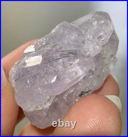 Very Rare High Grade Purple Apatite Tourmaline Large Rainbow Filled Crystal