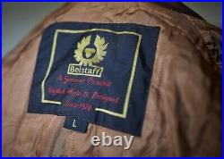 Very Rare Iconic Belstaff War Of The Worlds Hero Brown Leather Jacket Size L