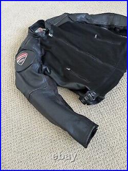Very Rare Joe Rocket Ducati Mesh & Leather Motorcycle Jacket Men's Large