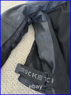 Very Rare Joe Rocket Ducati Mesh & Leather Motorcycle Jacket Men's Large