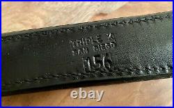 Very Rare Large 1960s TRIPLE K-SAN DIEGO #156 Leather Collectible