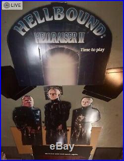 Very Rare & Large 1988 HELLRAISER 2 Horror Movie Theater Lobby Standee! Pinhead