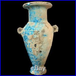 Very Rare Large Ancient Egyptian Storage Jar Vessel Late Period 664 332 Bc (1)
