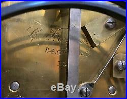 Very Rare Large Gothic Revival Charles Frodsham Clock Maker To Queen Victoria
