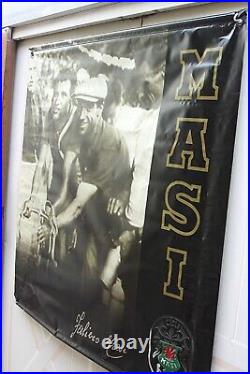 Very Rare Large Masi Bicycle Advertising Poster Fabiero Masi Featured