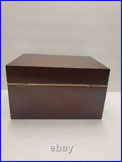 Very Rare Large Vintage 1995 The Bombay Company Inlayed Wooden Box Mint