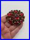 Very_Rare_Large_Vintage_Signed_Hollycraft_Brooch_Pendant_Ruby_Red_Cabachons_01_ivm