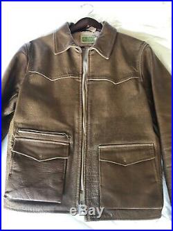Very Rare Levis Vintage Clothing LVC Ride The Wild leather jacket