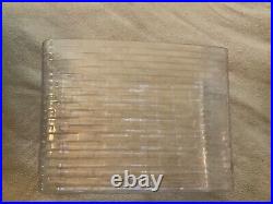 Very Rare Longaberger 2012 Large American Stripes Broadwalk Tote Basket Set New