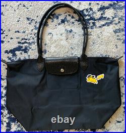 Very Rare Longchamp Pokemon Collaboration Pikachu LePliage Tote Bag NWOT