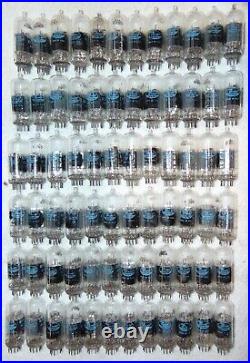 Very Rare Lot Of 72 Nos Nib Bendix 6gn8 6cx8 Tubes Clear Tops Large D Getter USA