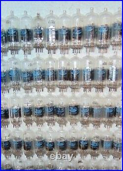 Very Rare Lot Of 72 Nos Nib Bendix 6gn8 6cx8 Tubes Clear Tops Large D Getter USA