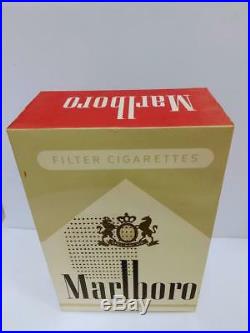 Very Rare Marlboro Cigarette Large Transistor Radio Japan Made 9 X 14 Works