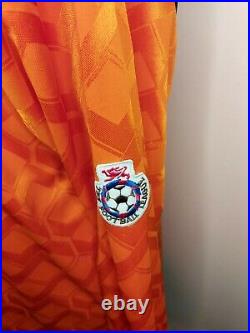 Very Rare Match Prepared Long Sleeve Blackpool FC 1991-1993 Home Shirt