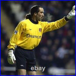 Very Rare Nike Seaman #1 Arsenal 2000/2002 Goalkeeper (GK) Shirt Large