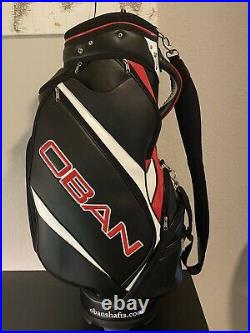 Very Rare Oban Midsize Staff Bag Custom Embroidered 9 Inch Top