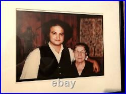 Very Rare Original Large John Belushi Photo withGrandmother From 1970s Chicago