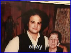 Very Rare Original Large John Belushi Photo withGrandmother From 1970s Chicago