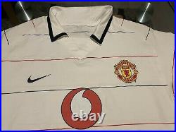 Very Rare Original Man United Football Shirt Large Adult Mens Long Sleeve