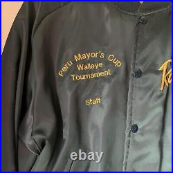 Very Rare Ranger Boats Tournament Peru IL Mayors Cup Jacket Men's Size L Flippin