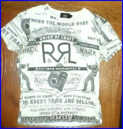 Very Rare Rrl Ralph Lauren Double Rl Union Of Craft Limited Edition T-shirt L