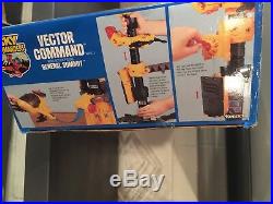 Very Rare Sealed Kenner Sky Commanders Vector Command AFA MISB Large Playset