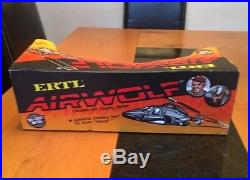 Very Rare Vintage 1984 ERTL Large Diecast Airwolf Helicopter Boxed 15 Inch Model