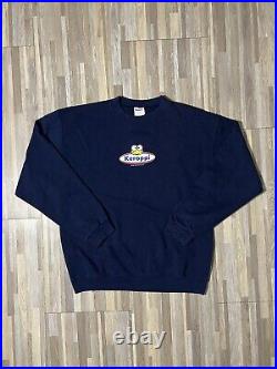 Very Rare Vintage 90s 1996 Sanrio Hello Kitty Keroppi Crewneck Sweatshirt Large