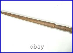 Very Rare Vintage Fishing Pole Net Wooden Long Handle Fishermans Skimmer Large