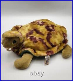 Very Rare Vintage Knickerbocker Turtle With Bonnet Large Size
