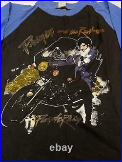 Very Rare Vintage Prince And The Revolution Live Tour 1985 3/4 Sleeve Size Large