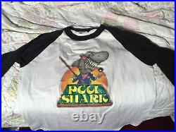 Very Rare Vtg 1980, S Pool Shark Shirt Sz Large Graphics Mint Scarce Nostalgia