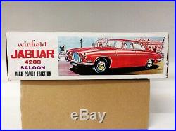 Very Rare Wingfield (woolworths) Plastic Large Scale Jaguar 420G Saloon Friction