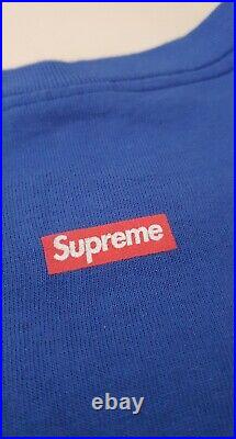 Very rare FW08 Supreme Chaos tee blue t-shirt L large vintage from 2008 anarchy