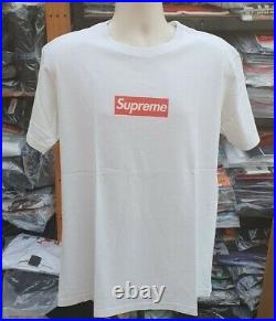 Very rare F&F Supreme Box logo white Tee L large T-Shirt friends and family