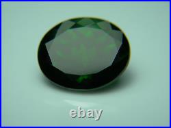 Very rare Large untreated GREEN Chrome Diopside Russia gem Russian gemstone 4.88