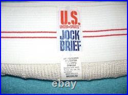 Very rare, NOS, vintage, (2004) u. S. Undersports, jock brief in size, Large