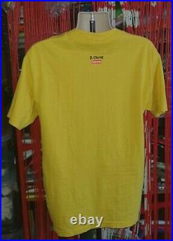 Very rare SS07 Supreme x R. Crumb Don't touch me tee size L yellow T-shirt Large