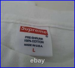 Very rare SS09 Supreme Sledge Hammer white Tee size large T-Shirt vintage