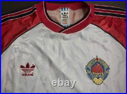 Very rare Vintage 80s Adidas Yugoslavia away shirt, jersey 1990 1992