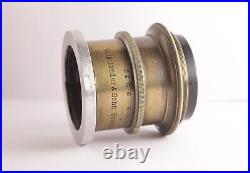 Very rare Voightlander & Sohn Collinear III 31cm 310mm Brass Lens Large Format