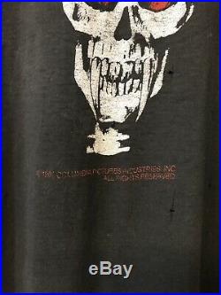 Vintage 1986 Fright Night Movie Promo Tshirt VERY RARE Horror Movie Shirt Black
