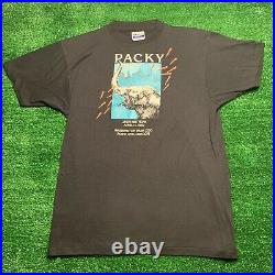 Vintage 1987 Packy the Elephant 25th Birthday Portland Zoo T-Shirt L VERY RARE