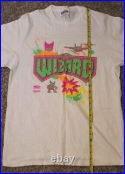 Vintage 1989 The Wizard Movie Promo T Shirt Large Very RARE Pre owned Gaming