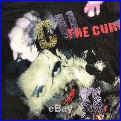 Vintage 1989 Very Rare The Cure The Prayer Tour Shirt Size Large