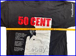 Vintage 1990'S Hip Hop Rap 50 Cent Scarface Men's Shirt Sized Large Very Rare