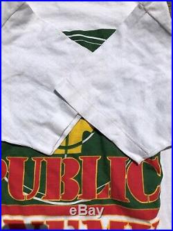 Vintage 1990's Public Enemy Rap T shirt Size L Very Rare